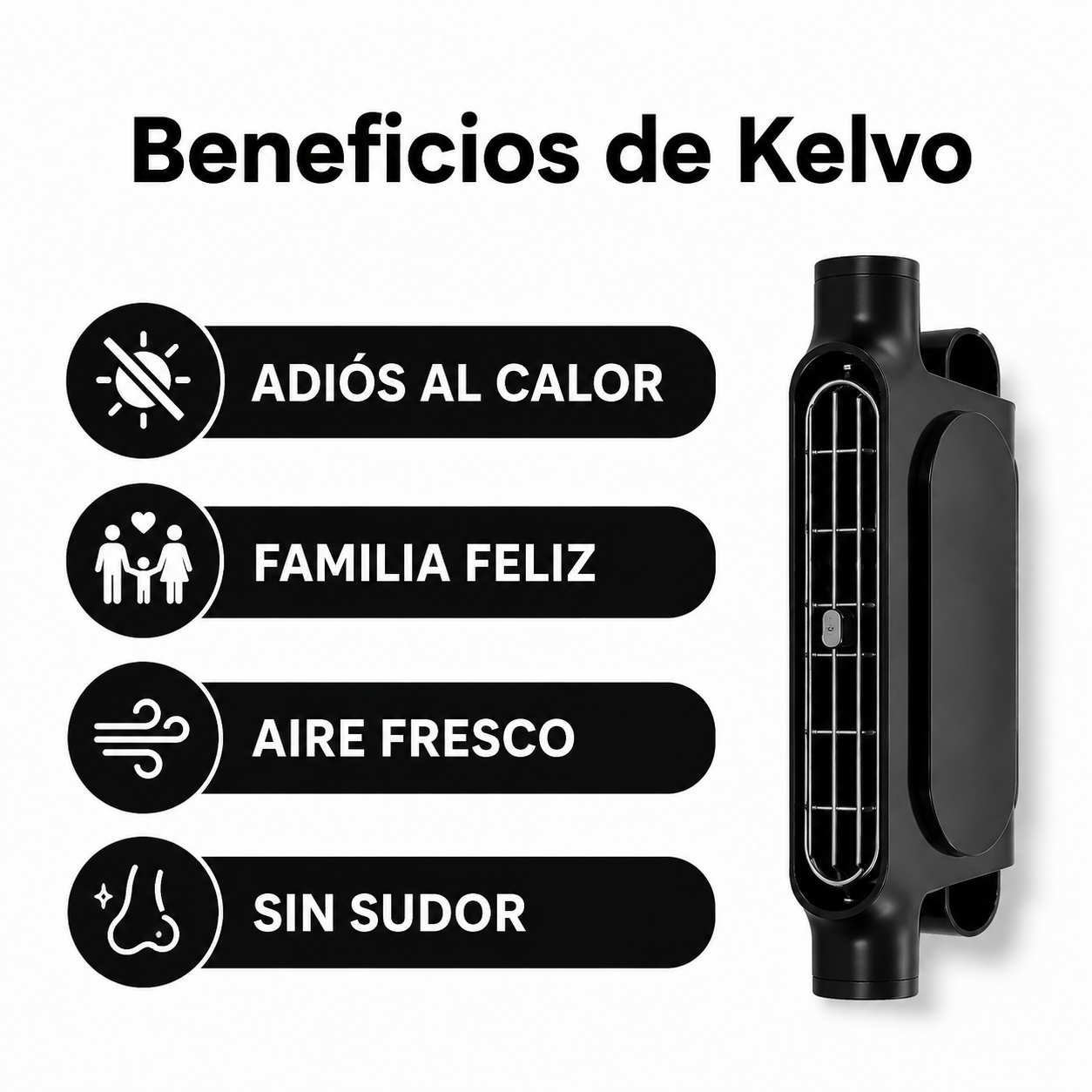 Ventilador Portátil Coche